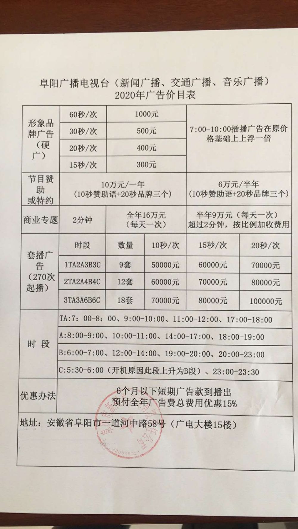 2022年阜阳交通广播广告价格（沿用2020年）.jpg